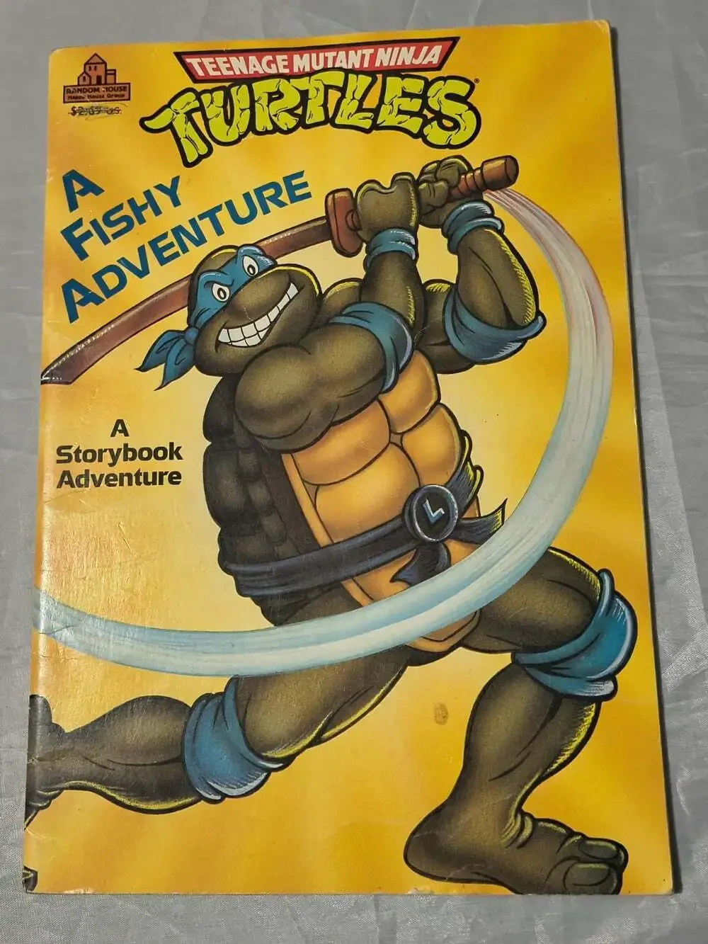 Teenage Mutant Ninja Turtles Lot Of 8 PB Books 1990 Random House Illus